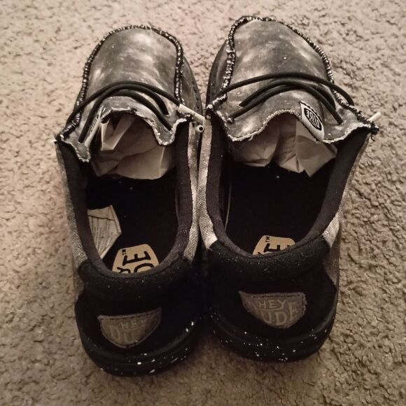 Hey Dude Wally Youth Galaxy Slip-on Shoes Boys Toddler Size 13 PRE-OWNED - Picture 5 of 6